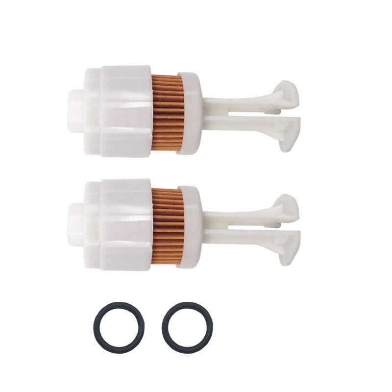 AIPICO 2 Pcs 65L-24563-00-00 35-888289T2 Fuel Filter Element for Yamaha Mercury Marine Suzuki Johnson - Image 1